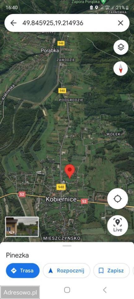 Działka budowlana Kobiernice, ul. Zawieźnica. Zdjęcie 11