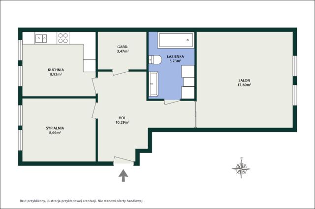 Mieszkanie 2-pokojowe Piaseczno, ul. Albatrosów. Zdjęcie 34