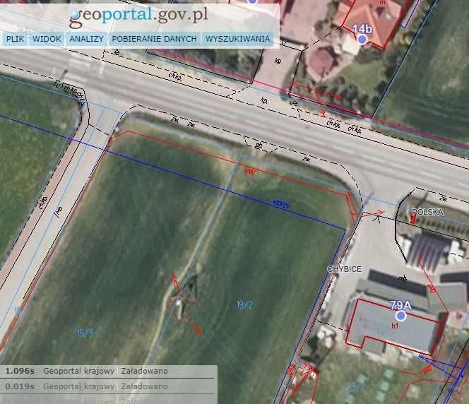 Działka rolno-budowlana Chybice. Zdjęcie 2