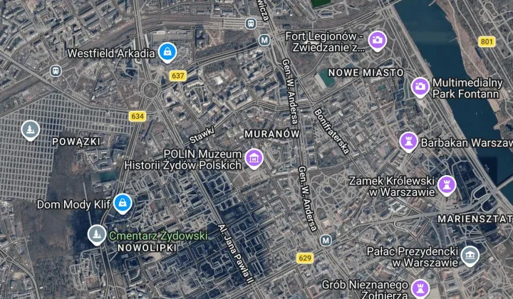 Mieszkanie 2-pokojowe Warszawa Śródmieście, ul. Józefa Lewartowskiego