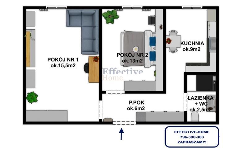 Mieszkanie 2-pokojowe Wrocław Stare Miasto, ul. Kotlarska. Zdjęcie 13