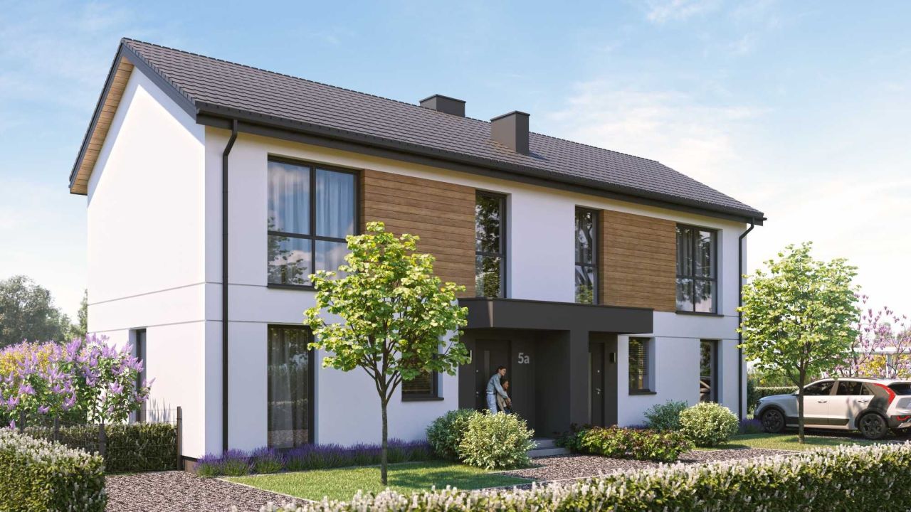 dom szeregowy Paprotnia, ul. Radosna. Zdjęcie 6