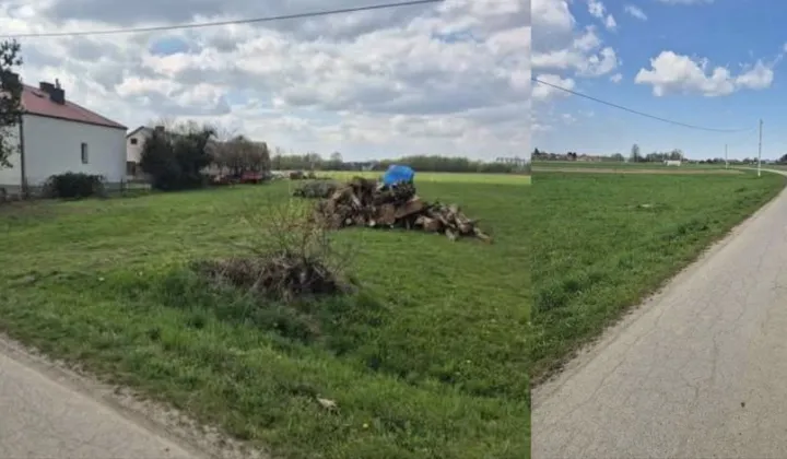 Działka rolna Zaduszniki
