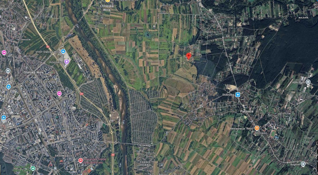 Działka budowlana Pysznica, ul. Rotmistrza Witolda Pileckiego. Zdjęcie 3