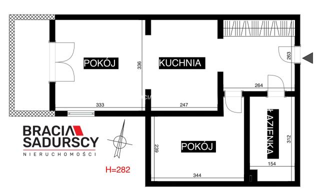 Mieszkanie 2-pokojowe Kraków Bieżanów, ul. Henryka i Karola Czeczów. Zdjęcie 19