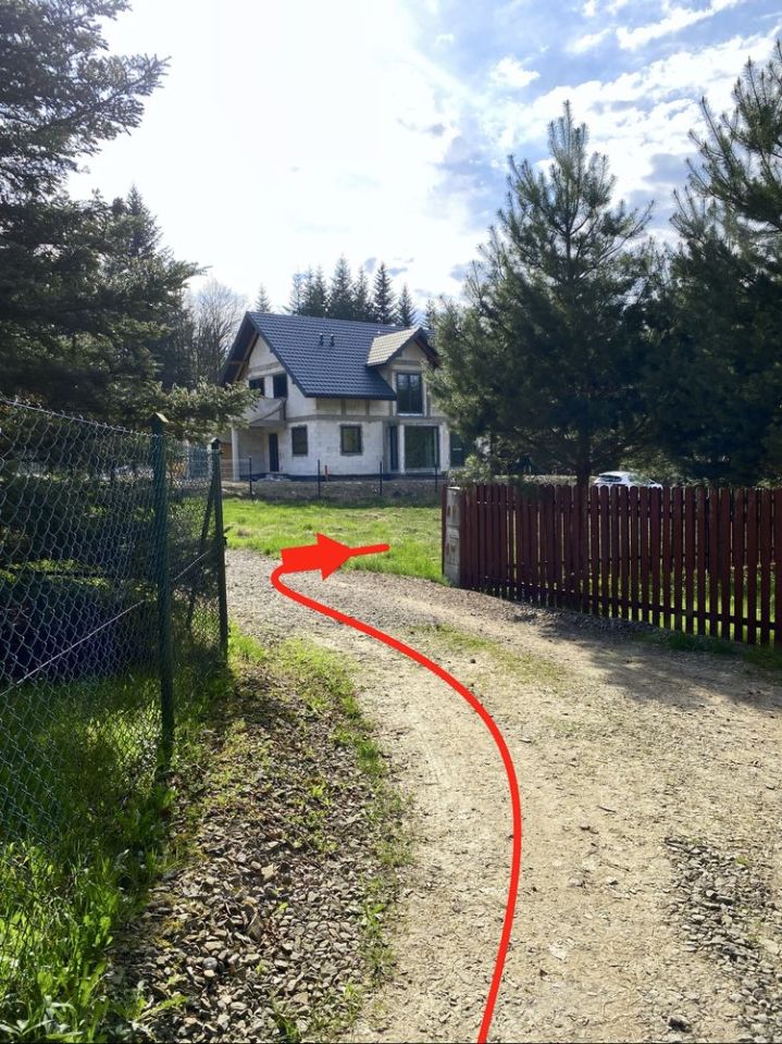 Działka budowlana Klimkówka. Zdjęcie 6