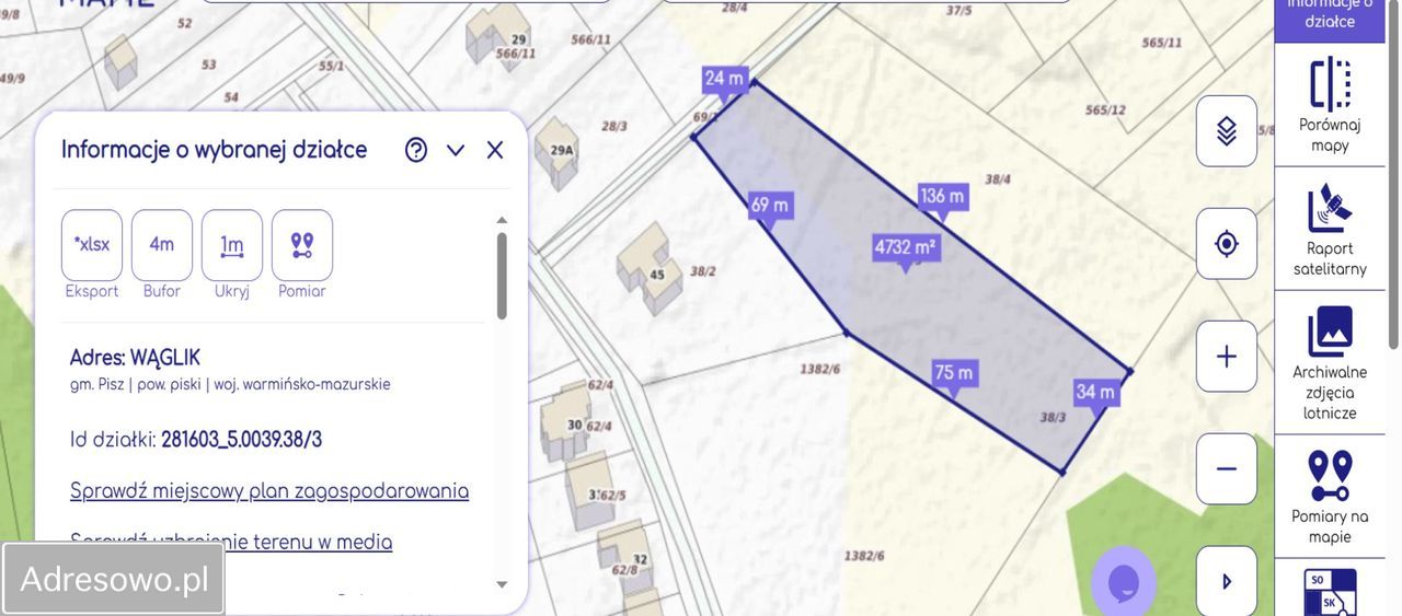 Działka budowlana Wąglik. Zdjęcie 5