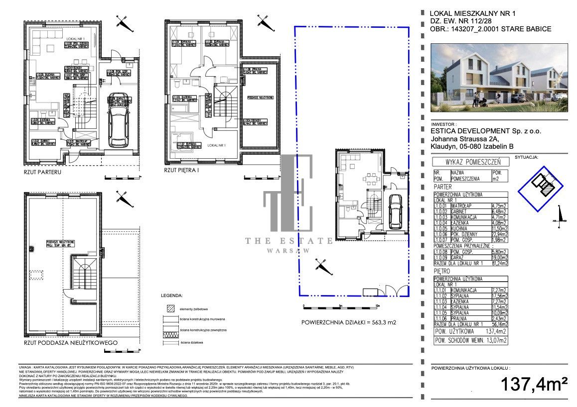 bliźniak, 6 pokoi Stare Babice, ul. Zielona. Zdjęcie 9