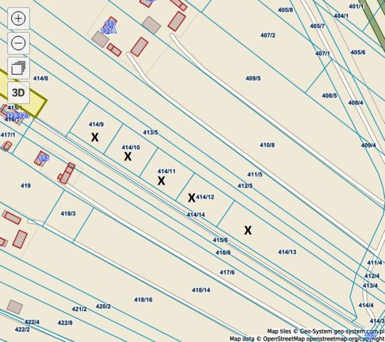 Działka budowlana Niedrzwica Duża Niedrzwica Duża Pierwsza, ul. Krzywa. Zdjęcie 2
