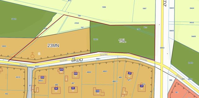 Działka rolno-budowlana Sławków Groniec, ul. Groniec. Zdjęcie 1