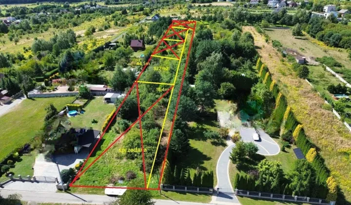 Działka budowlana Rokitno Szlacheckie, Ul. Zielona