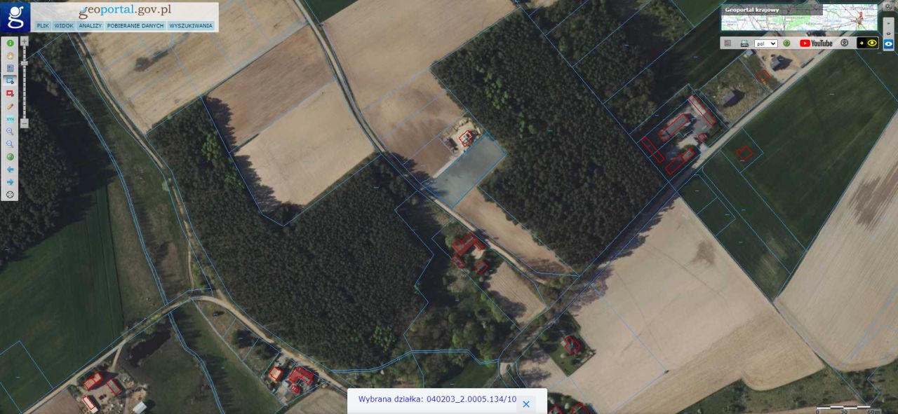 Działka budowlana Gorczeniczka. Zdjęcie 2