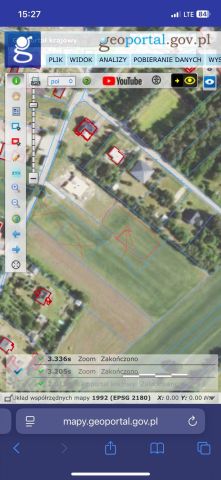 Działka budowlana Nowa Dębowa Wola. Zdjęcie 1