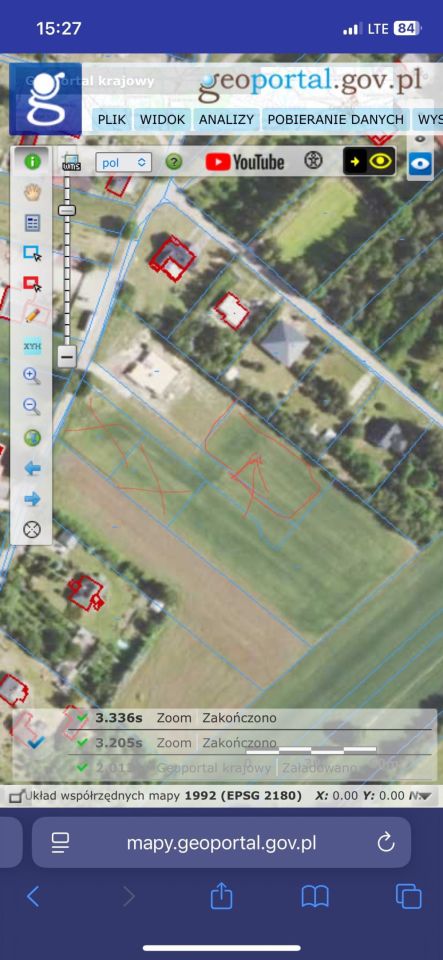 Działka budowlana Nowa Dębowa Wola