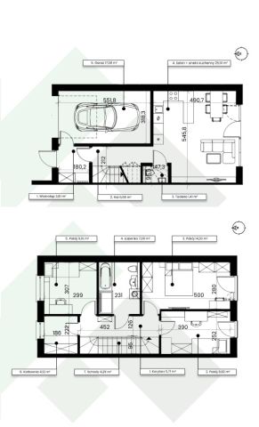dom szeregowy, 4 pokoje Bronisze. Zdjęcie 7