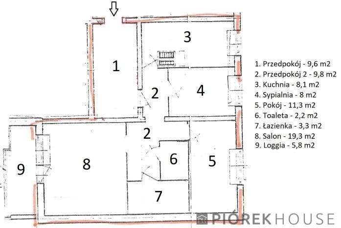 Mieszkanie 3-pokojowe Warszawa Praga-Południe, ul. gen. Leopolda Okulickiego. Zdjęcie 16