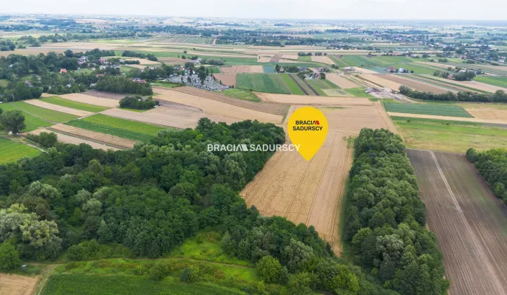 Działka inwestycyjna Kraków Nowa Huta, ul. Rusiecka