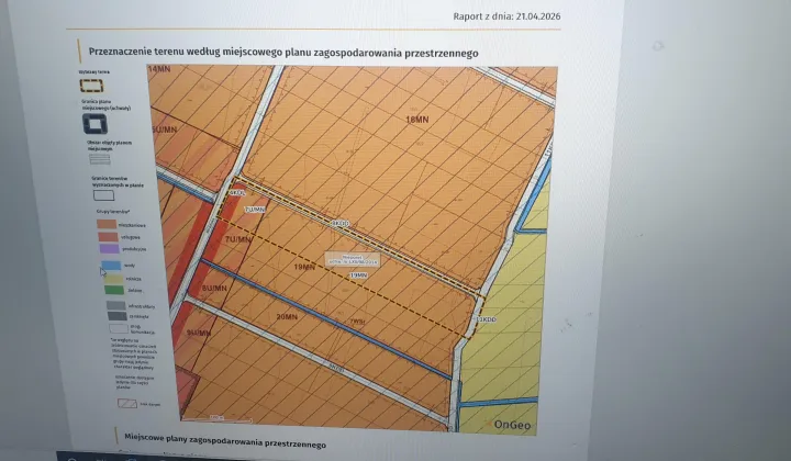 Działka inwestycyjna Wólka Radzymińska, Wirażowa