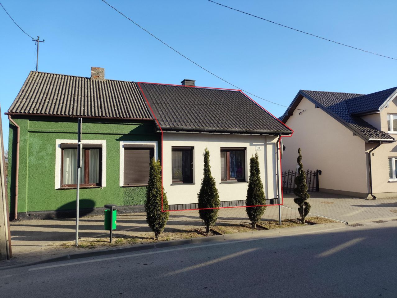 bliźniak, 2 pokoje Skępe, ul. Kościelna. Zdjęcie 1