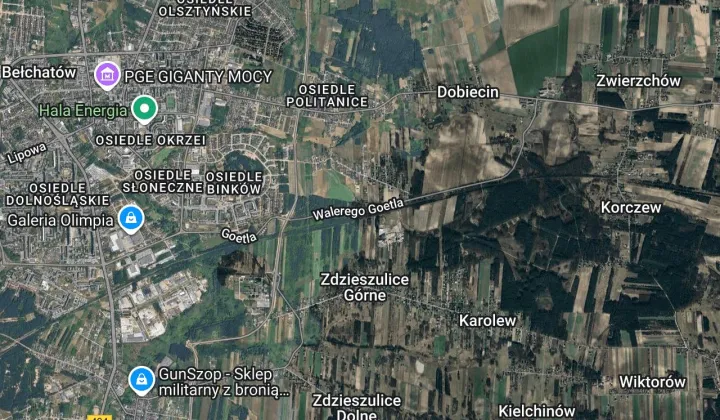 Garaż/miejsce parkingowe Bełchatów Binków, ul. Walerego Goetla