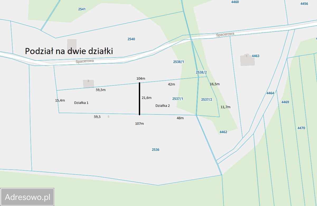 Działka rekreacyjna Rychwałd, ul. Spacerowa. Zdjęcie 5