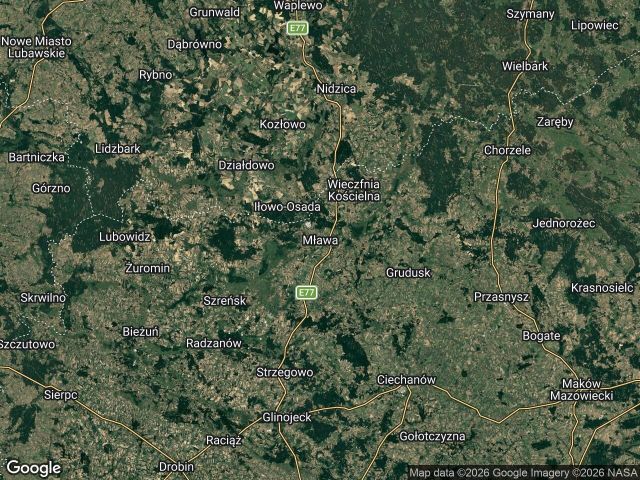 Mieszkanie 2-pokojowe Mława Centrum, os. Książąt Mazowieckich. Zdjęcie 1