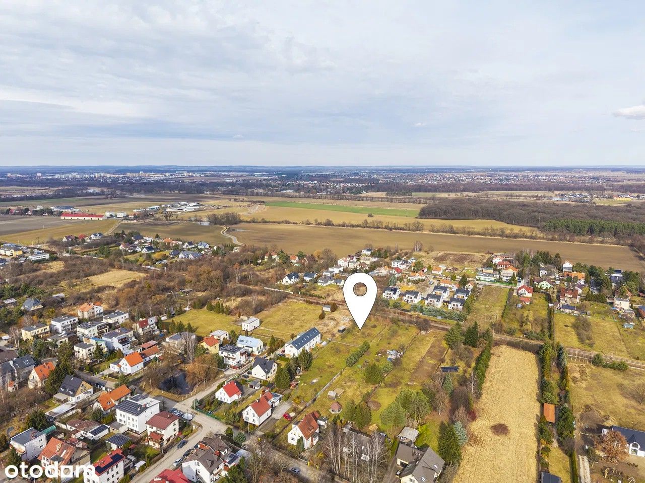 Działka budowlana Wrocław Strachocin, ul. Włościańska. Zdjęcie 1