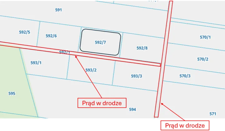 Działka rolno-budowlana Pasynki, Pasynki
