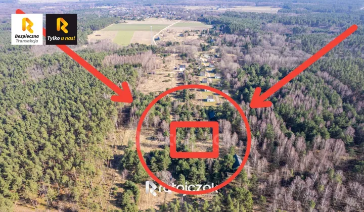 Działka budowlana Sasino, ul. Stara Cegielnia