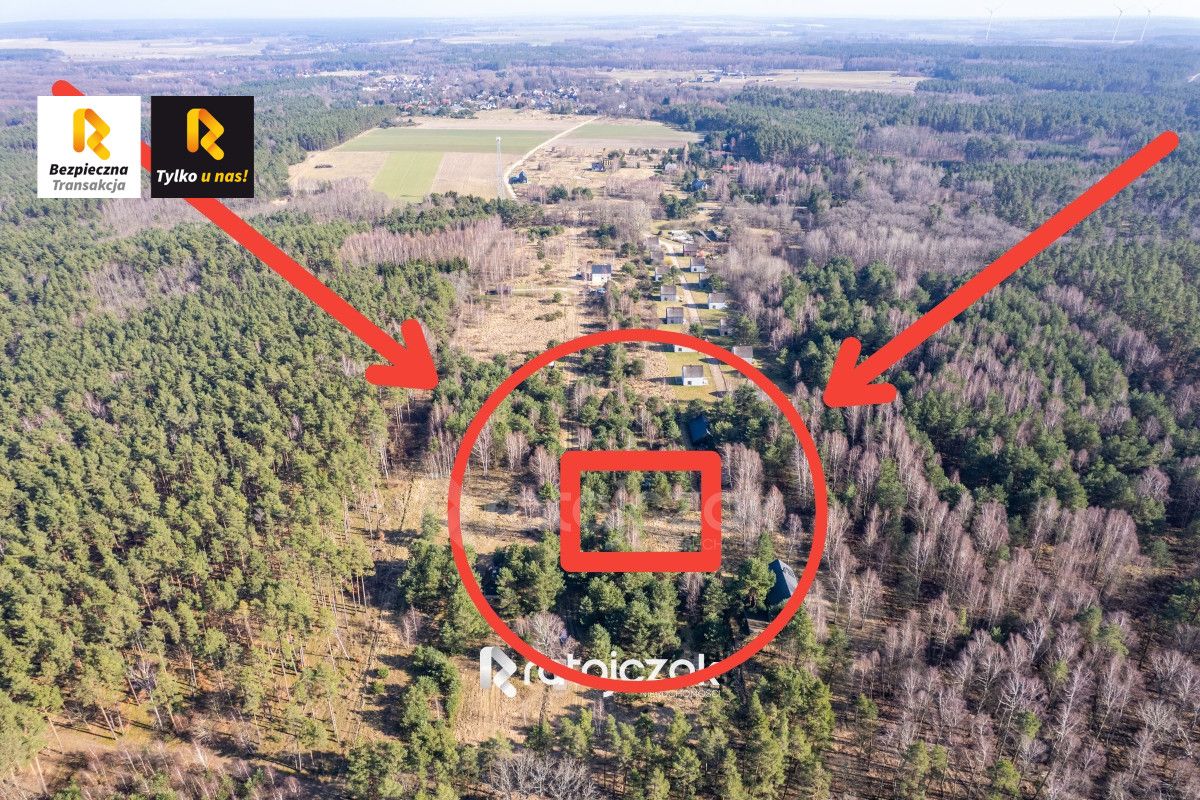 Działka inwestycyjna Sasino, ul. Stara Cegielnia. Zdjęcie 1