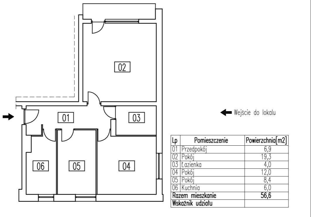 Mieszkanie 3-pokojowe Warszawa Targówek, ul. Krasiczyńska. Zdjęcie 7