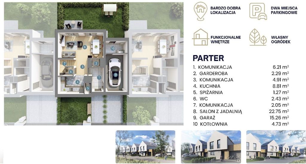 dom szeregowy, 5 pokoi Rzeszów, ul. Budziwojska. Zdjęcie 4