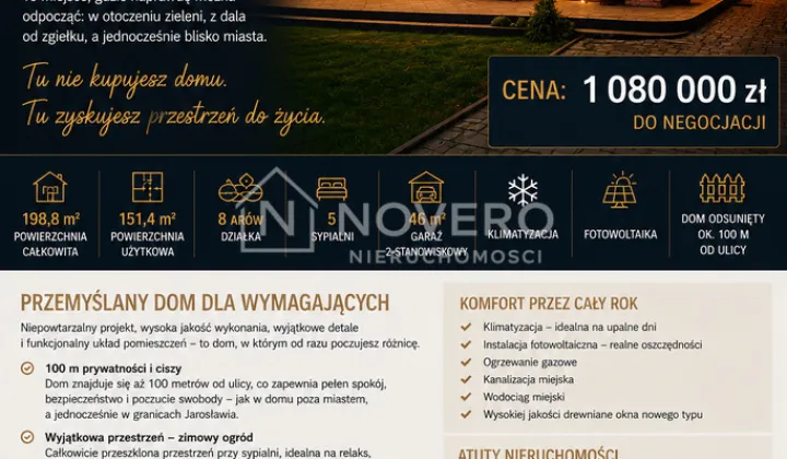 dom wolnostojący, 5 pokoi Jarosław, ul. Lucjana Siemieńskiego
