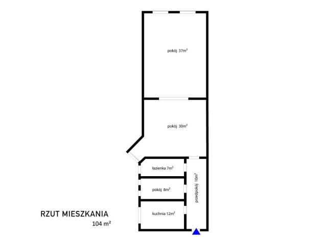 Mieszkanie 3-pokojowe Szczecin Centrum. Zdjęcie 8