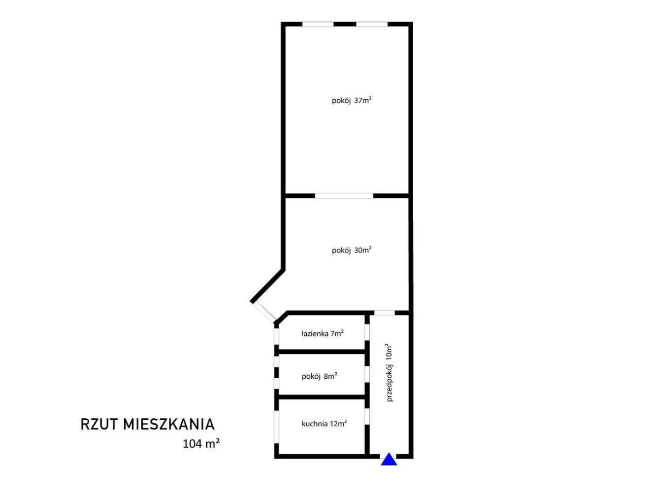 Mieszkanie 3-pokojowe Szczecin Centrum. Zdjęcie 8