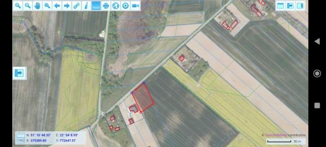 Działka budowlana Łysołaje-Kolonia. Zdjęcie 1