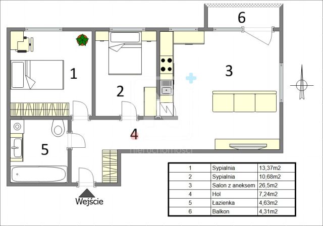 Mieszkanie 3-pokojowe Warszawa Ursus, ul. Szamoty. Zdjęcie 15