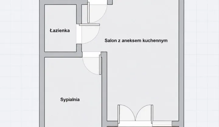 Mieszkanie 2-pokojowe Warszawa Dolny Mokotów, ul. Bluszczańska
