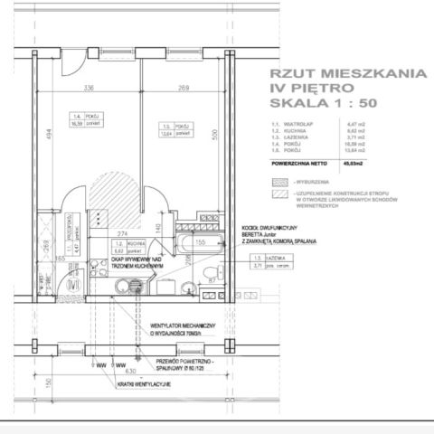 Mieszkanie 2-pokojowe Wrocław Zakrzów, ul. Oleska. Zdjęcie 18