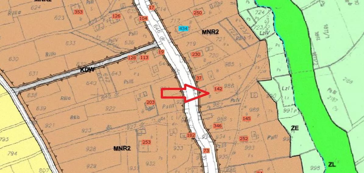 Działka budowlana Miękinia Wzgórze. Zdjęcie 5