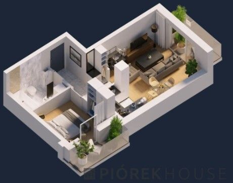 Mieszkanie 2-pokojowe Warszawa Praga-Południe, ul. Józefa Chłopickiego. Zdjęcie 1