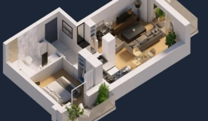 Mieszkanie 2-pokojowe Warszawa Praga-Południe, ul. Józefa Chłopickiego