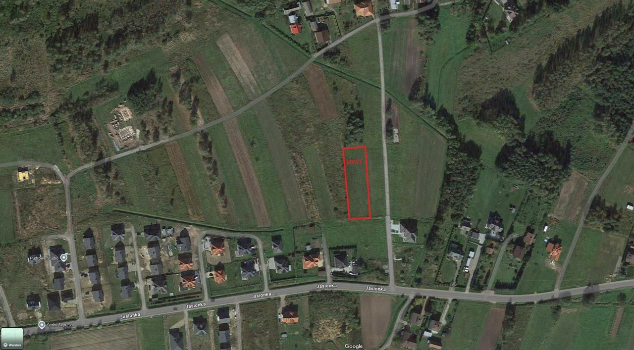 Działka budowlana Jasionka Kamionka