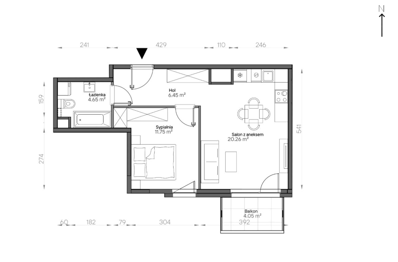 Mieszkanie 2-pokojowe Warszawa Praga-Południe, ul. Podskarbińska. Zdjęcie 7