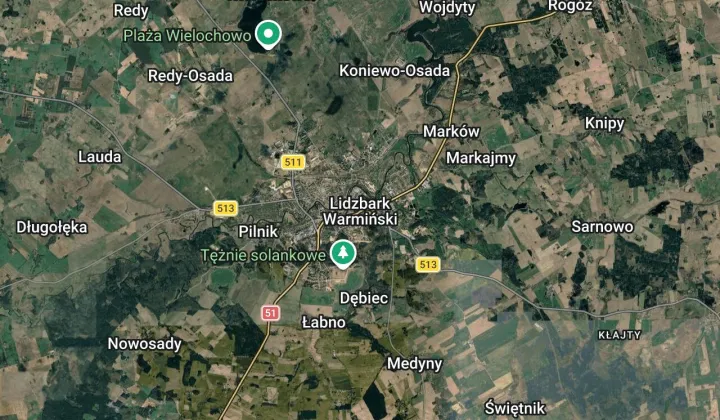 Mieszkanie 2-pokojowe Lidzbark Warmiński