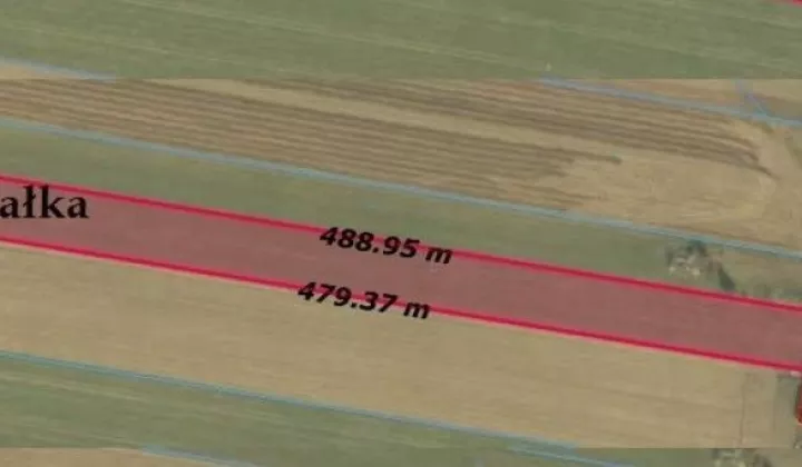 Działka inwestycyjna Wólka