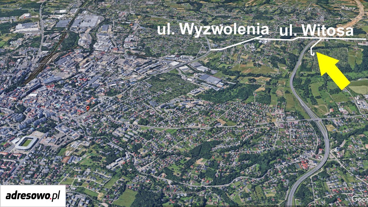 Działka rod Bielsko-Biała Hałcnów, ul. Stanisława Mikołajczyka. Zdjęcie 2