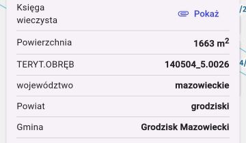 Działka budowlana Opypy
