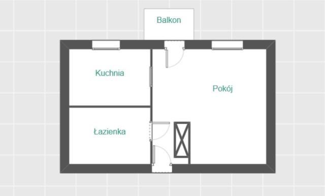 Mieszkanie 1-pokojowe Rzeszów, al. Tadeusza Rejtana. Zdjęcie 11