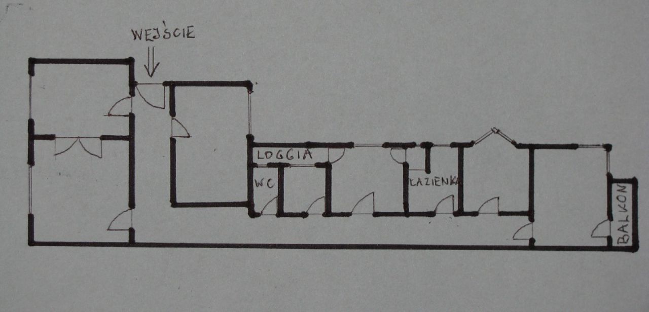 Mieszkanie 5-pokojowe Bytom Śródmieście, ul. Piekarska. Zdjęcie 5